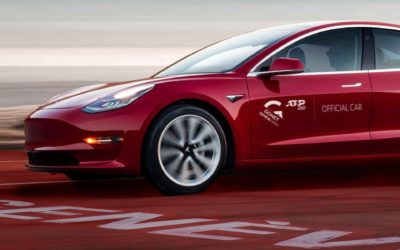 Tesla : Voiture officielle du Gonet Geneva Open