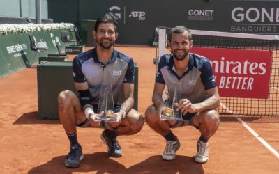 A fourth trophy for Mate Pavic!