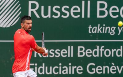 Novak Djokovic sort le grand jeu