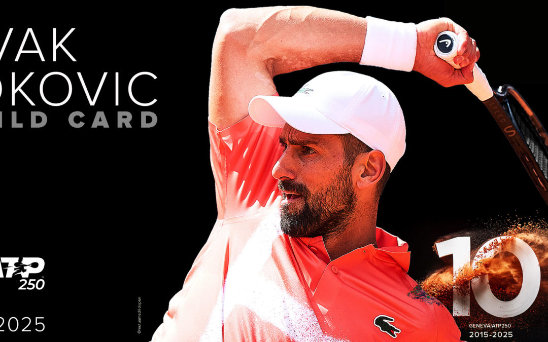 Novak Djokovic – le tennisman le plus titré de l’histoire – revient au Gonet Geneva Open